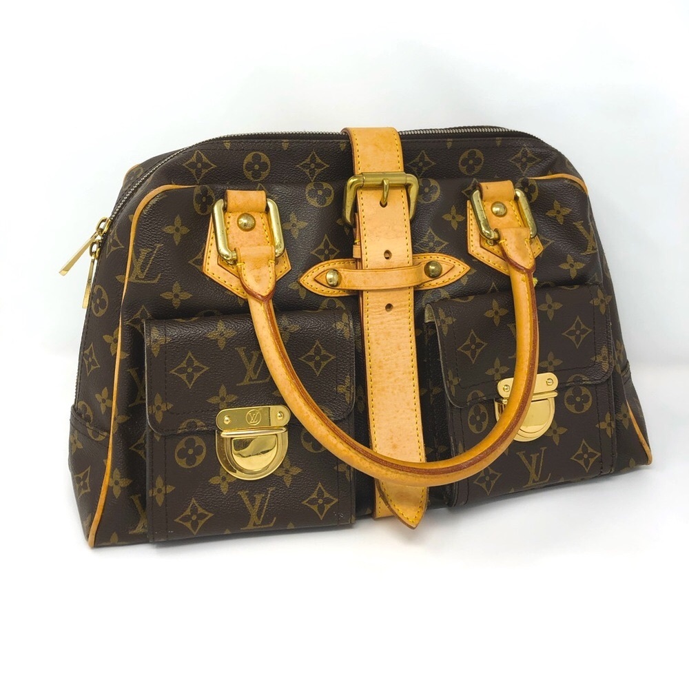 Louis Vuitton Manhattan Handbag Monogram Canvas GM